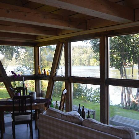 Reetdachkate Auf Gestuet Schierensee Grebin Exterior foto